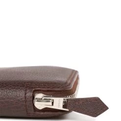 Hermès Hermes Les Cles Silky Pop Tote Chocolate Evercolor Palladium Hardware -Online Bag Store H FBSLG 230410 1 DR 13