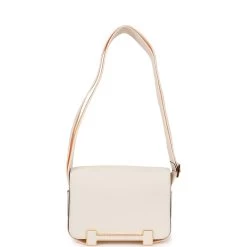 Hermès Hermes Geta Bag Nata Chevre Gold Hardware -Online Bag Store H FBSLG 230410 1 DR 07