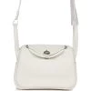 Hermès Hermes Mini Lindy White Swift Palladium Hardware -Online Bag Store H FBSLG 230502 1 KL 02