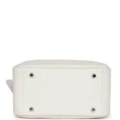 Hermès Hermes Mini Lindy White Swift Palladium Hardware 16 Hermès Hermes Mini Lindy White Swift Palladium Hardware -Online Bag Store H FBSLG 230502 1 KL 07