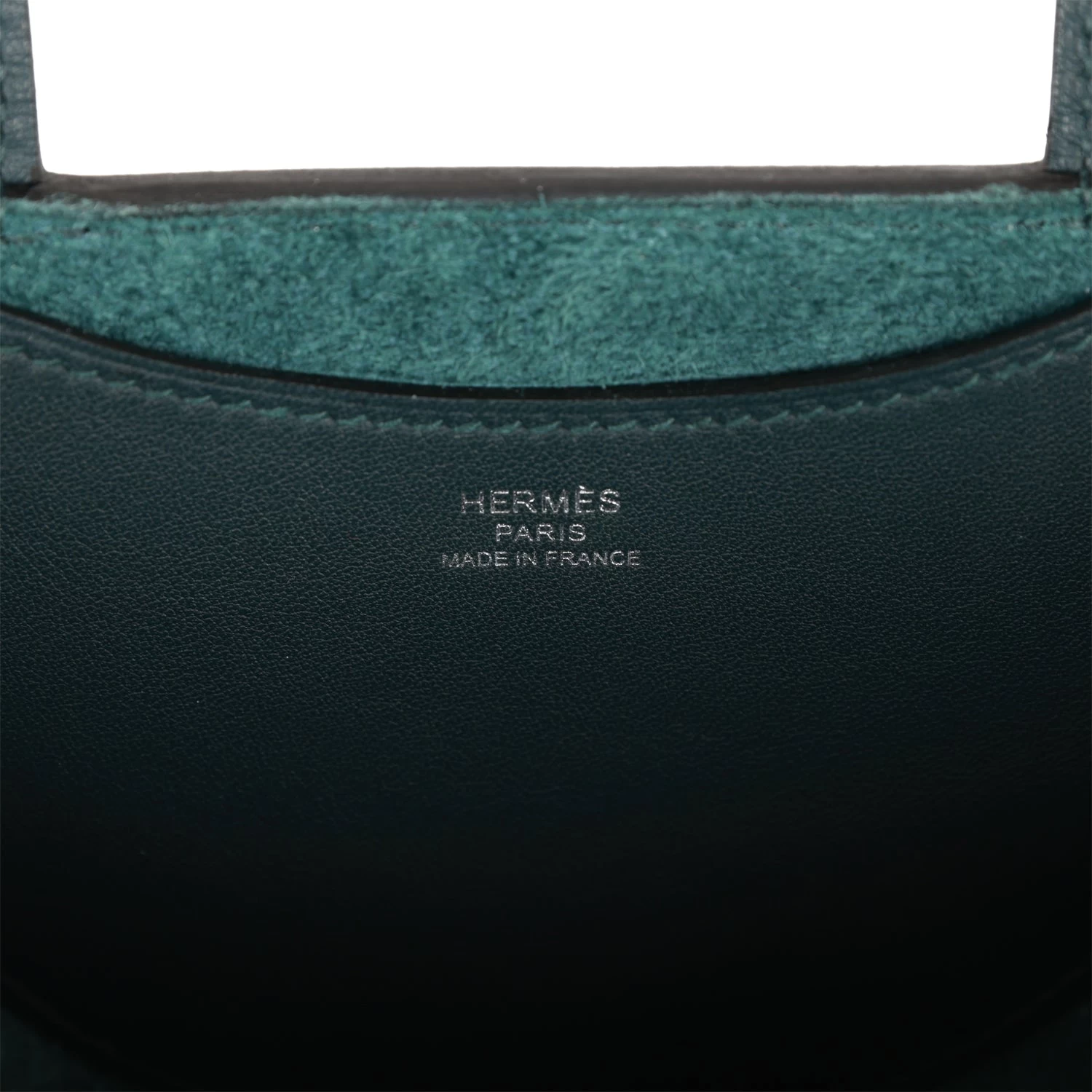 Hermès Hermes In-The-Loop 18 Vert Cypress Clemence And Swift Palladium Hardware 9 Hermès Hermes In-The-Loop 18 Vert Cypress Clemence And Swift Palladium Hardware - Image 7
