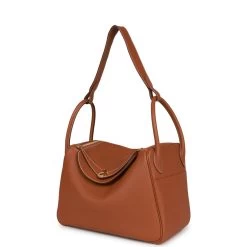 Hermès Hermes Lindy 30 Gold Clemence Gold Hardware -Online Bag Store H FBSLG 230511 1 03