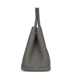 Hermès Hermes Garden Party 30 Gris Meyer Negonda Palladium Hardware -Online Bag Store H FBSLG 230601 2 TC 04