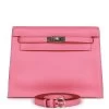 Hermès Hermes Kelly Danse Rose Azalee Swfit Palladium Hardware -Online Bag Store H FBSLG 230613 2 JJ 01