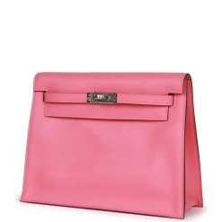 Hermès Hermes Kelly Danse Rose Azalee Swfit Palladium Hardware -Online Bag Store H FBSLG 230613 2 JJ 03