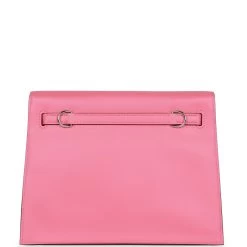 Hermès Hermes Kelly Danse Rose Azalee Swfit Palladium Hardware -Online Bag Store H FBSLG 230613 2 JJ 05