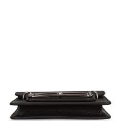 Hermès Hermes Roulis Slim Wallet Black Chevre Mysore Palladium Hardware -Online Bag Store H FBSLG 230630 3 JL 06