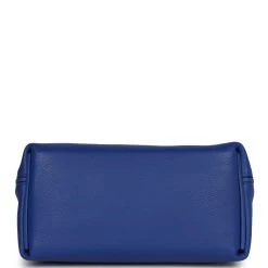 Hermès Hermes Mini 24/24 Bag Bleu Royal Evercolor And Swift Palladium Hardware -Online Bag Store H FBSLG 230714 3 AS 06