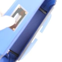 Hermès Hermes Mini 24/24 Bag Bleu Royal Evercolor And Swift Palladium Hardware -Online Bag Store H FBSLG 230714 3 AS 09