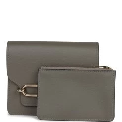 Hermès Hermes Roulis Slim Wallet Gris Meyer Evercolor Permabrass Hardware -Online Bag Store H FBSLG 230725 2 CL 07