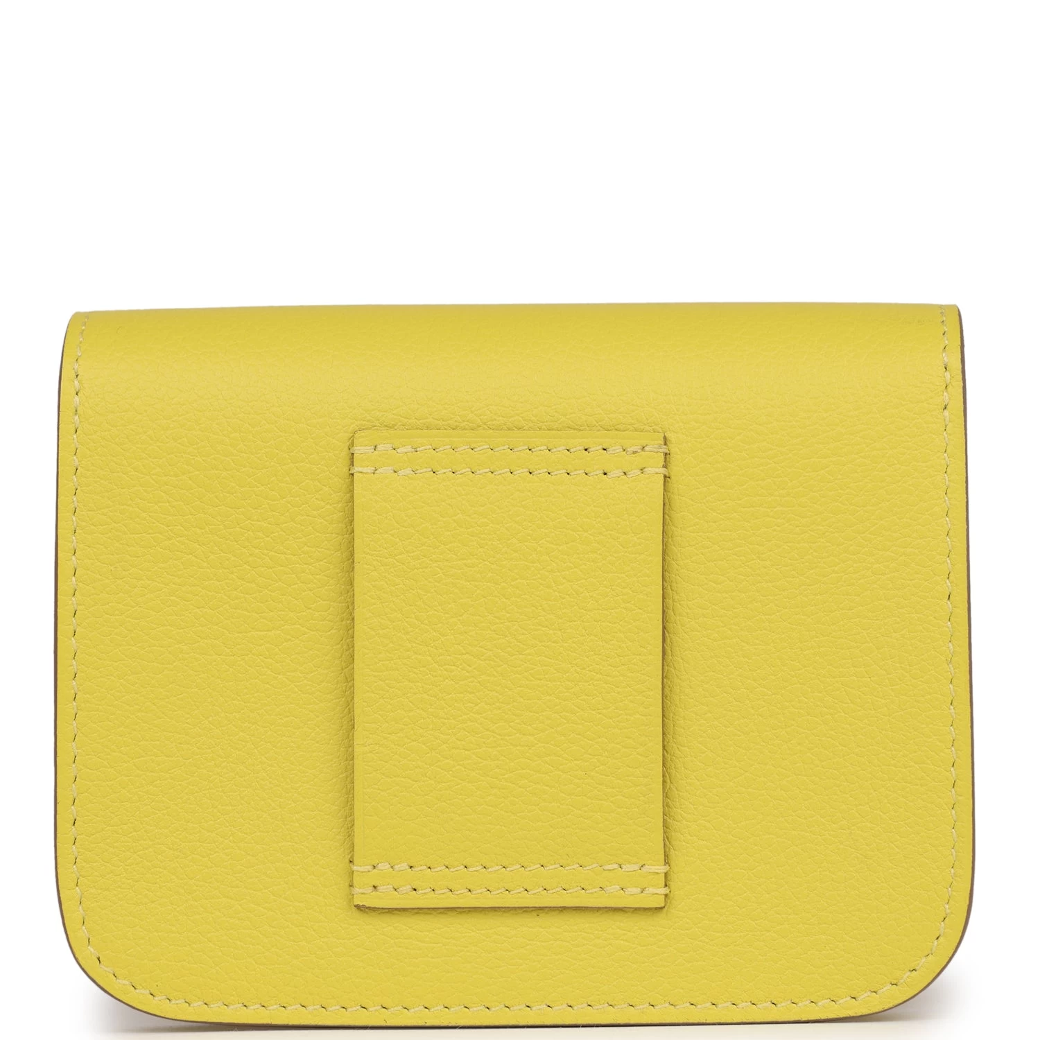 Hermès Hermes Constance Slim Wallet Lime Evercolor Palladium Hardware 6 Hermès Hermes Constance Slim Wallet Lime Evercolor Palladium Hardware - Image 4