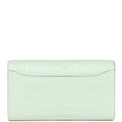 Hermès Hermes Constance Wallet To Go Vert D'eau Matte Alligator Palladium Hardware 15 Hermès Hermes Constance Wallet To Go Vert D'eau Matte Alligator Palladium Hardware -Online Bag Store H FBSLG 230728 3 RT 04