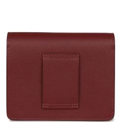 Hermès Hermes Roulis Slim Wallet Bi-Color Rouge H/Rose Azalee Evercolor Palladium Hardware -Online Bag Store H FBSLG 230811 2 YW 05