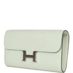 Hermès Hermes Constance Wallet To Go Vert Fizz Epsom Palladium Hardware -Online Bag Store H FBSLG 230814 1 03