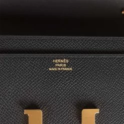 Hermès Hermes Constance Wallet To Go Black Epsom Gold Hardware -Online Bag Store H FBSLG 230814 2 SX 07