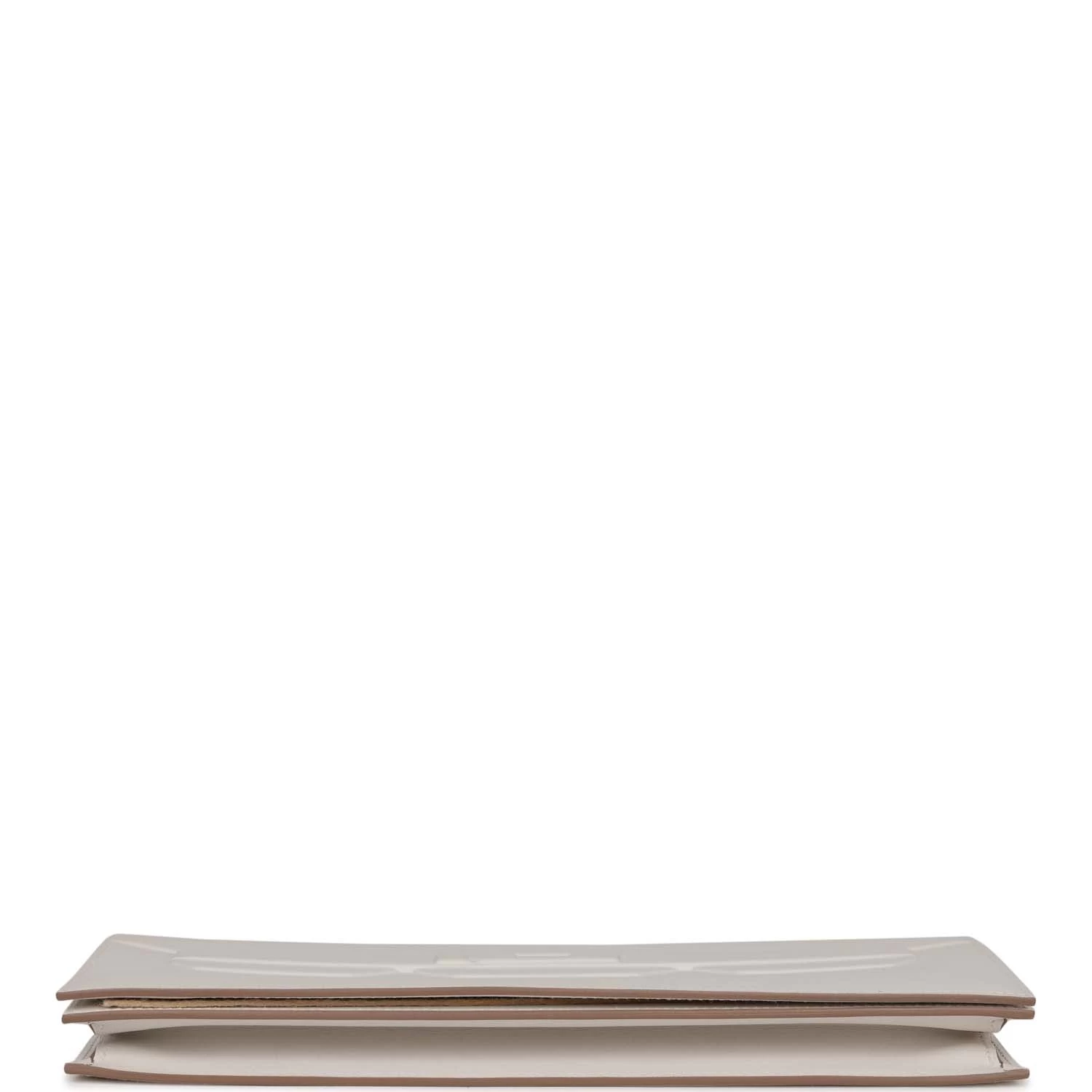 Hermès Hermes Shadow Kelly Cut Gris Pale Swift 8 Hermès Hermes Shadow Kelly Cut Gris Pale Swift - Image 6