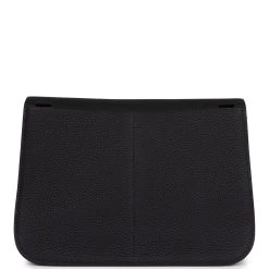 Hermès Hermes Halzan 25 Caban Clemence Palladium Hardware -Online Bag Store H FBSLG 230824 1 05