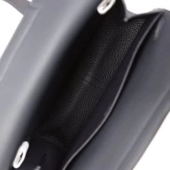 Hermès Hermes Halzan 25 Caban Clemence Palladium Hardware -Online Bag Store H FBSLG 230824 1 08