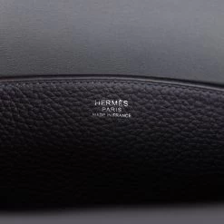 Hermès Hermes Halzan 25 Caban Clemence Palladium Hardware -Online Bag Store H FBSLG 230824 1 09