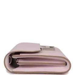 Hermès Hermes Constance Wallet To Go Mauve Pale Epsom Palladium Hardware -Online Bag Store H FBSLG 230901 1 05
