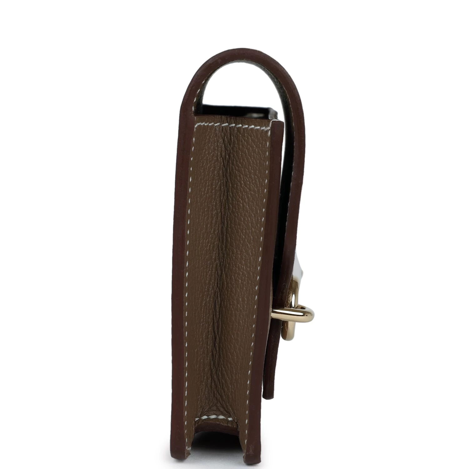 Hermès Hermes Roulis Slim Wallet Etoupe Evercolor Gold Hardware 5 Hermès Hermes Roulis Slim Wallet Etoupe Evercolor Gold Hardware - Image 3