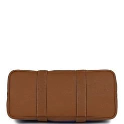 Hermès Hermes Garden Party 30 Bleu Electric Toile And Alezan Negonda Palladium Hardware -Online Bag Store H FBSLG 230913 4 WL 06