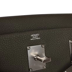 Hermès Hermes Hac A Dos GM Backpack Vert De Gris Togo Palladium Hardware -Online Bag Store H FBSLG 230928 2 10