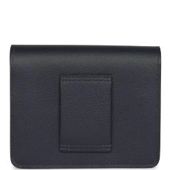 Hermès Hermes Roulis Slim Wallet Bleu Nuit Evercolor Permabrass Hardware -Online Bag Store H FBSLG 231004 2 VT 05