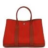 Hermès Hermes Garden Party 30 Terre Battue And Cuivre Toile Canvas And Negonda Palladium Hardware -Online Bag Store H FBSLG 231023 1 01