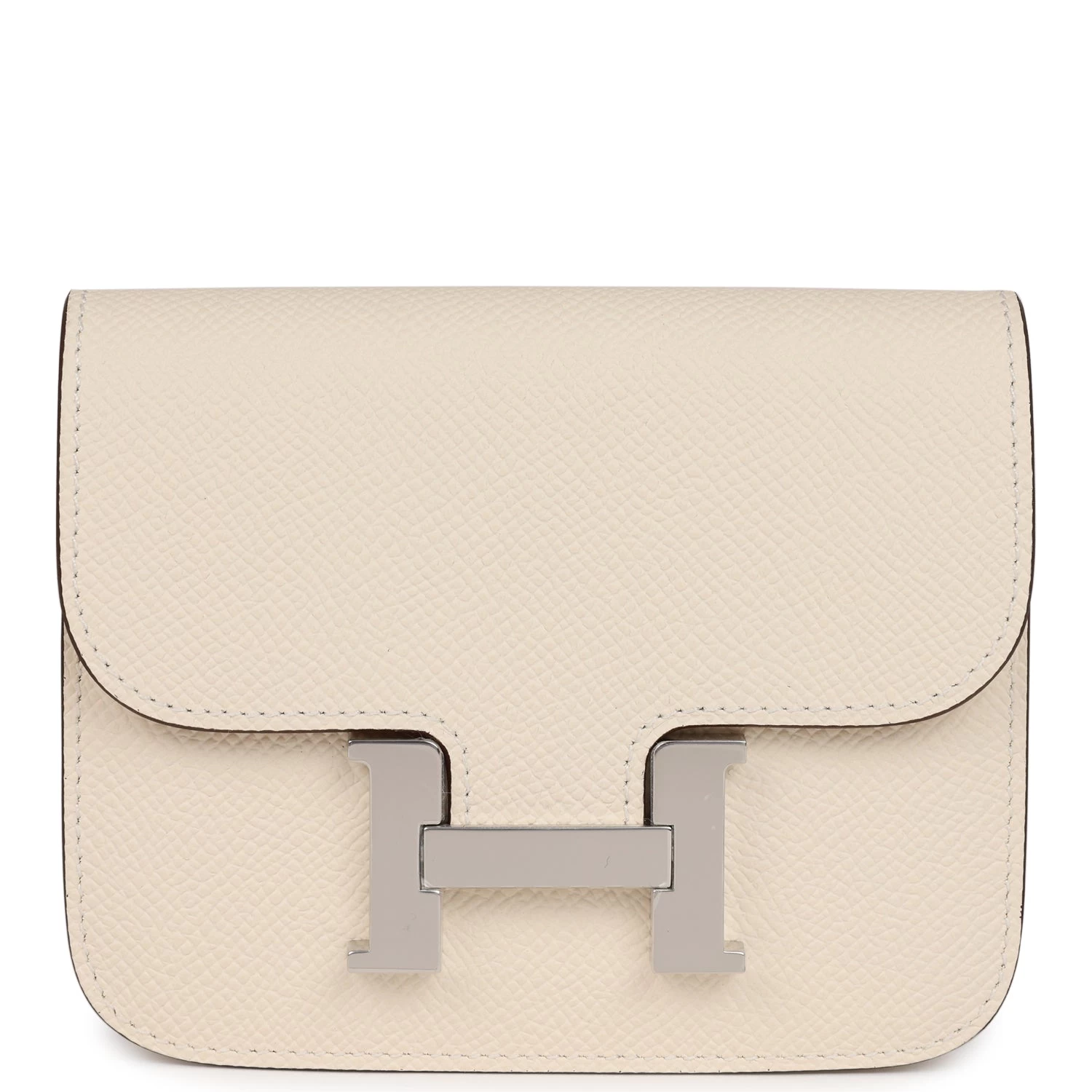 Hermès Hermes Constance Slim Wallet Nata Epsom Palladium Hardware 3 Hermès Hermes Constance Slim Wallet Nata Epsom Palladium Hardware