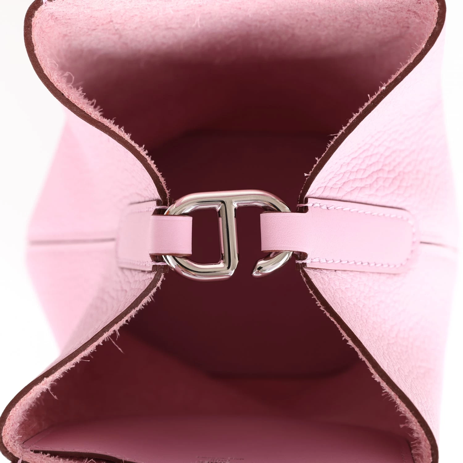 Hermès Hermes In-The-Loop 18 Mauve Sylvestre Clemence And Swift Palladium Hardware 9 Hermès Hermes In-The-Loop 18 Mauve Sylvestre Clemence And Swift Palladium Hardware - Image 7