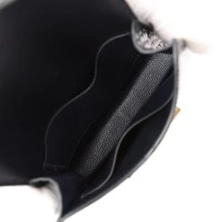 Hermès Hermes Constance Slim Wallet Bleu Abysse Shiny Alligator Gold Hardware 20 Hermès Hermes Constance Slim Wallet Bleu Abysse Shiny Alligator Gold Hardware -Online Bag Store H FBSLG 231030 3 BS 09