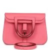 Hermès Hermes Mini Halzan Rose Azalee Swift Palladium Hardware -Online Bag Store H FBSLG 231101 1 VL 01