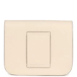 Hermès Hermes Constance Slim Wallet Craie Epsom Lime Enamel Palladium Hardware -Online Bag Store H FBSLG 231102 3 JW 05