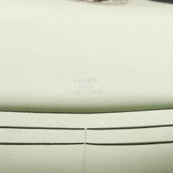 Hermès Hermes Chaine D'Ancre Wallet To Go Vert Fizz Epsom Palladium Hardware 16 Hermès Hermes Chaine D'Ancre Wallet To Go Vert Fizz Epsom Palladium Hardware -Online Bag Store H FBSLG 231107 1 07
