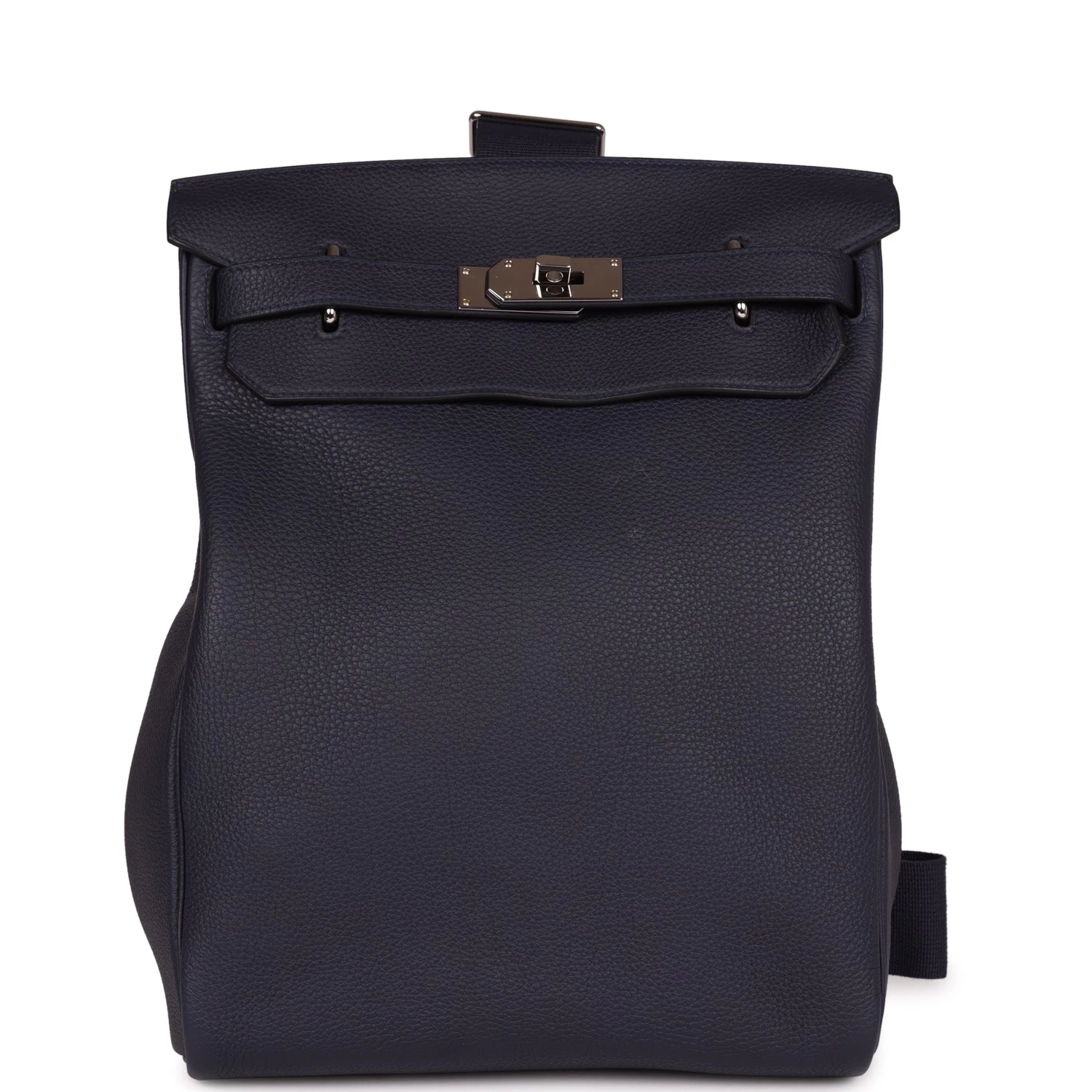 Hermès Pre-owned Hermes Hac A Dos GM Backpack Bleu Nuit Togo Palladium Hardware 4 Hermès Pre-owned Hermes Hac A Dos GM Backpack Bleu Nuit Togo Palladium Hardware - Image 2