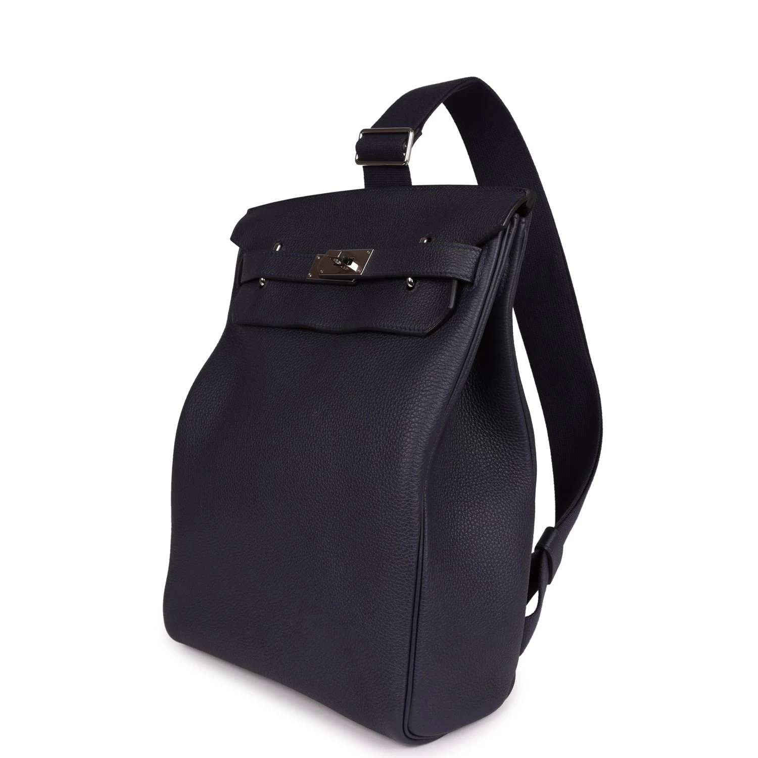 Hermès Pre-owned Hermes Hac A Dos GM Backpack Bleu Nuit Togo Palladium Hardware 10 Hermès Pre-owned Hermes Hac A Dos GM Backpack Bleu Nuit Togo Palladium Hardware - Image 8
