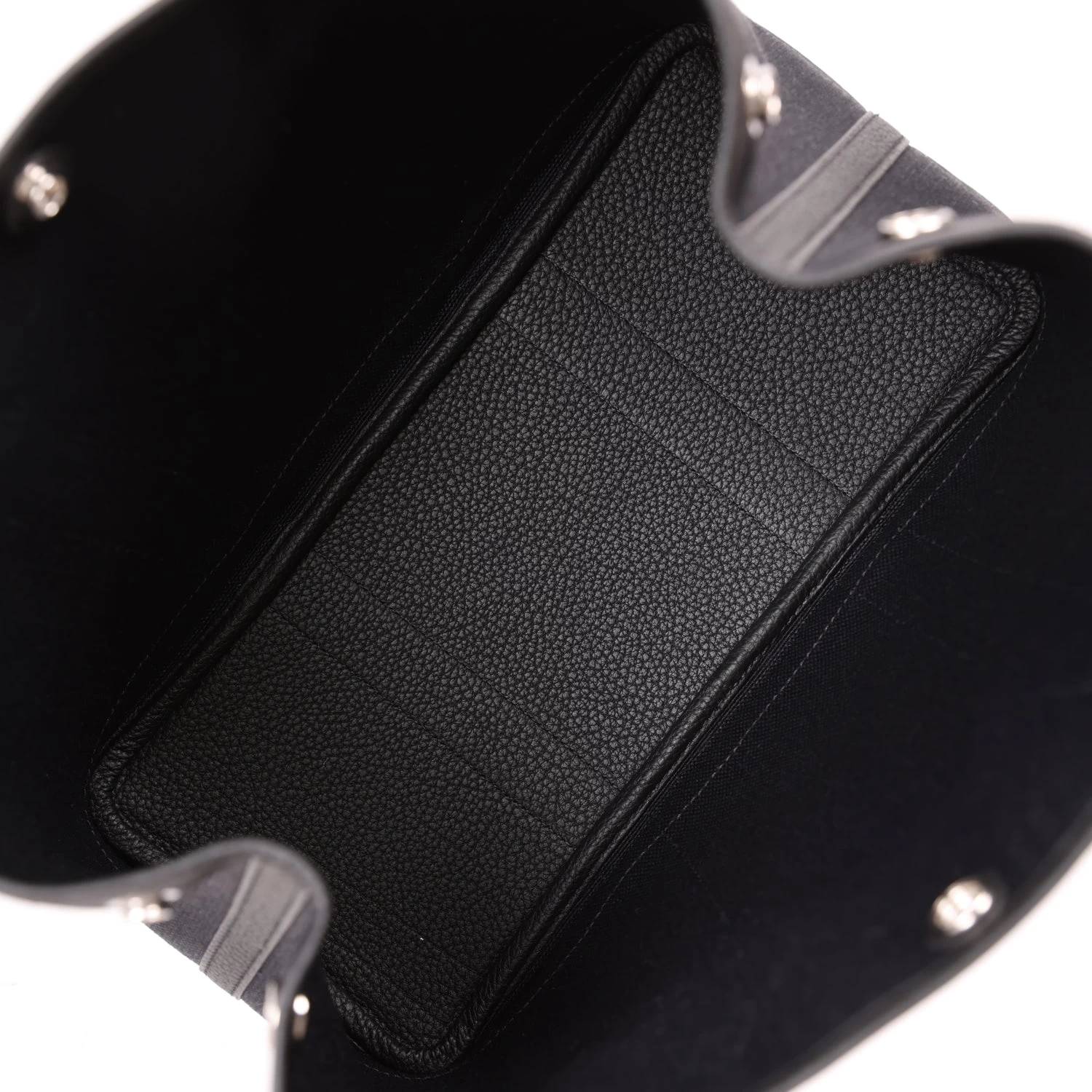 Hermès Hermes Garden Party 30 Black Toile And Negonda Palladium Hardware 9 Hermès Hermes Garden Party 30 Black Toile And Negonda Palladium Hardware - Image 7