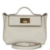 Hermès Hermes Mini 24/24 Beton Evercolor And Swift Gold Hardware -Online Bag Store H FBSLG 231122 2 MF 01