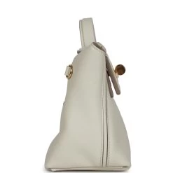 Hermès Hermes Mini 24/24 Beton Evercolor And Swift Gold Hardware -Online Bag Store H FBSLG 231122 2 MF 04