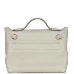 Hermès Hermes Mini 24/24 Beton Evercolor And Swift Gold Hardware -Online Bag Store H FBSLG 231122 2 MF 05