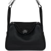 Hermès Hermes Lindy 26 Black Clemence Palladium Hardware -Online Bag Store H FBSLG 231128 3 TC 02