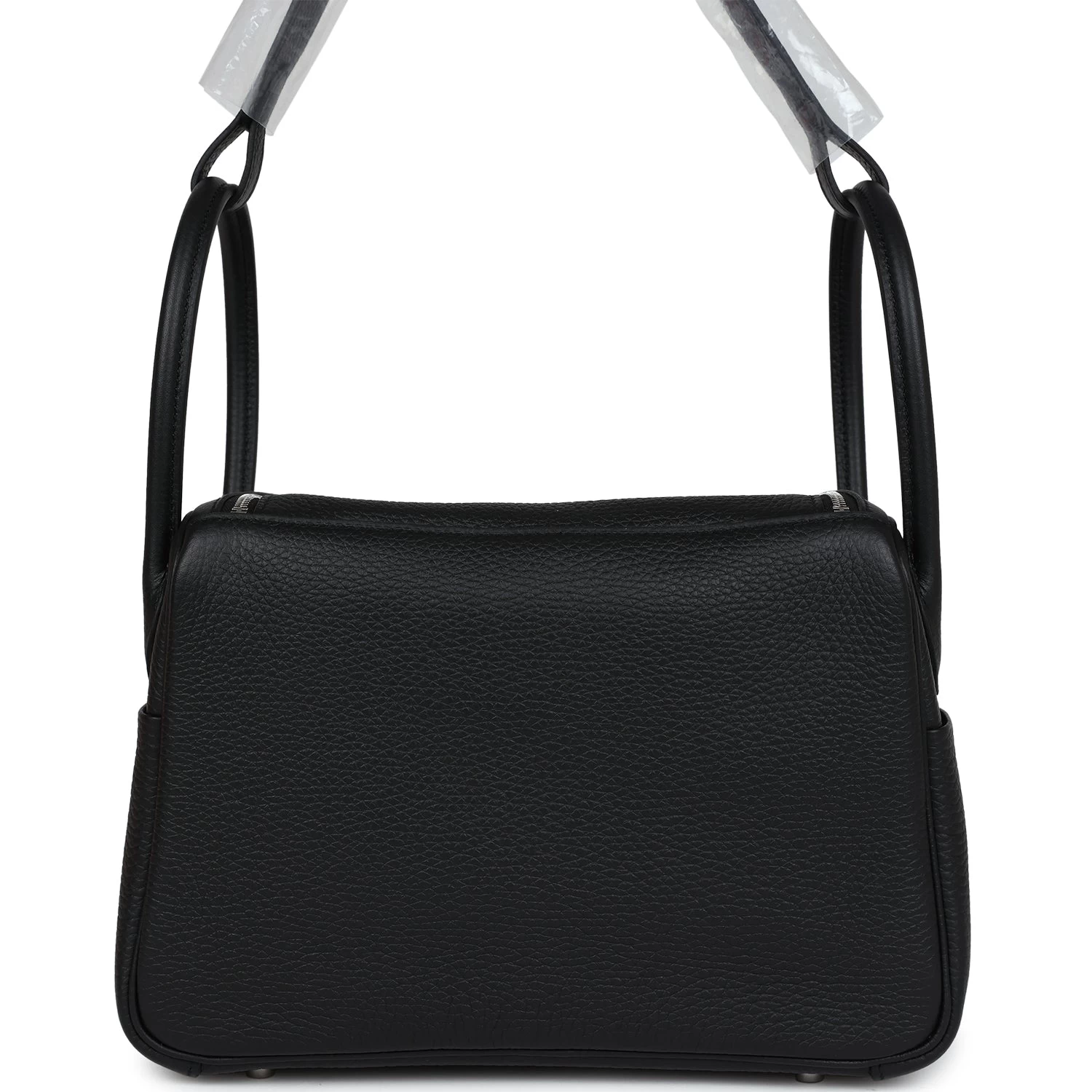 Hermès Hermes Lindy 26 Black Clemence Palladium Hardware 6 Hermès Hermes Lindy 26 Black Clemence Palladium Hardware - Image 4