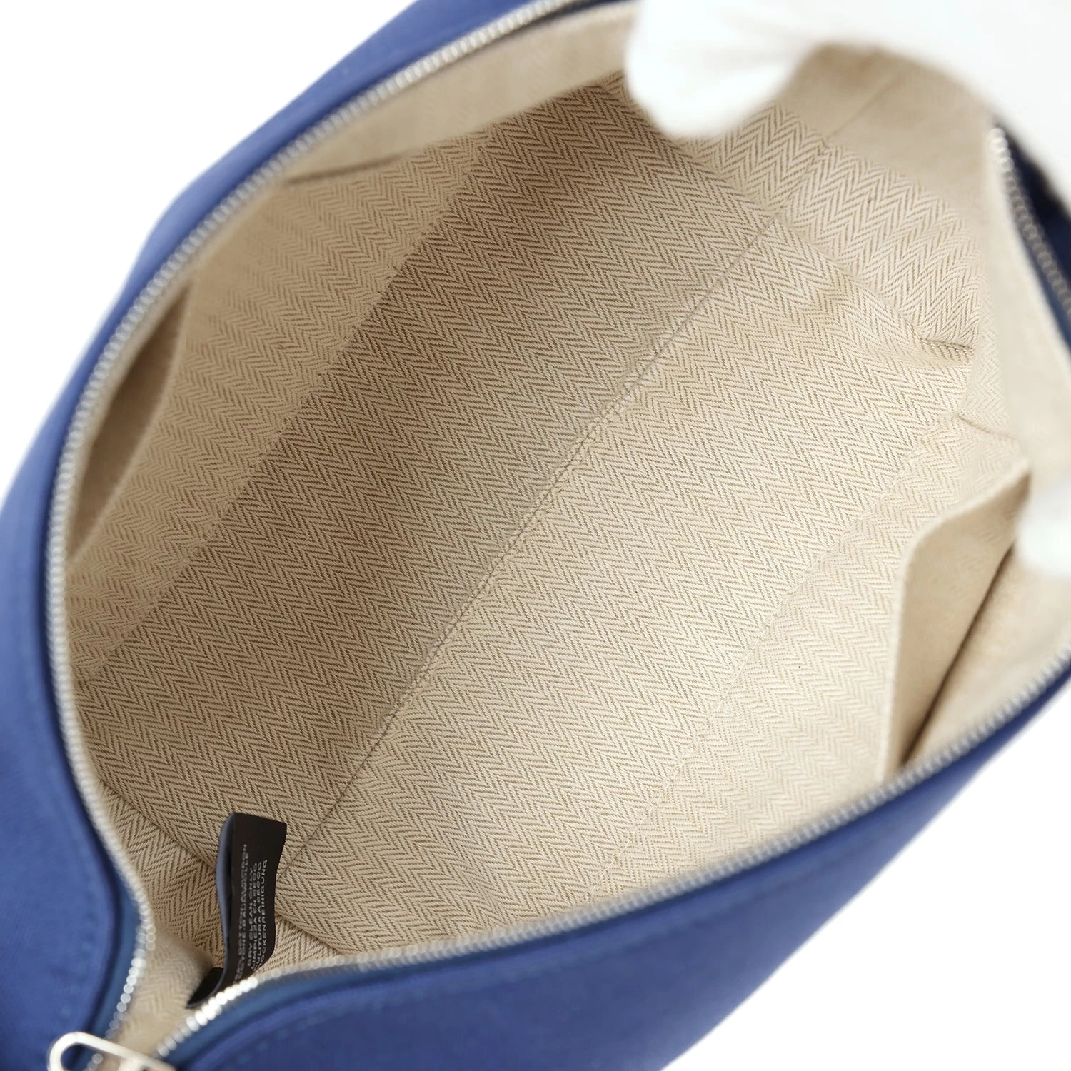 Hermès Hermes Bride-A-Brac PM Marine Canvas Palladium Hardware 10 Hermès Hermes Bride-A-Brac PM Marine Canvas Palladium Hardware - Image 8