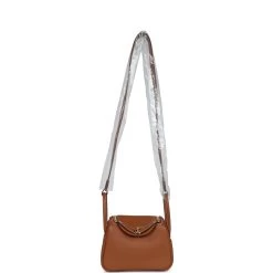 Hermès Hermes Mini Lindy Gold Clemence Gold Hardware 17 Hermès Hermes Mini Lindy Gold Clemence Gold Hardware -Online Bag Store H FBSLG 231205 1 NH 01