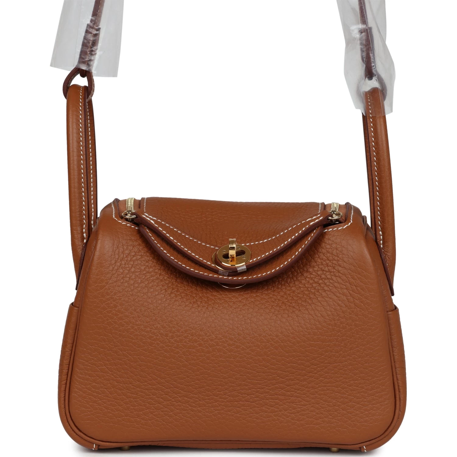 Hermès Hermes Mini Lindy Gold Clemence Gold Hardware 3 Hermès Hermes Mini Lindy Gold Clemence Gold Hardware