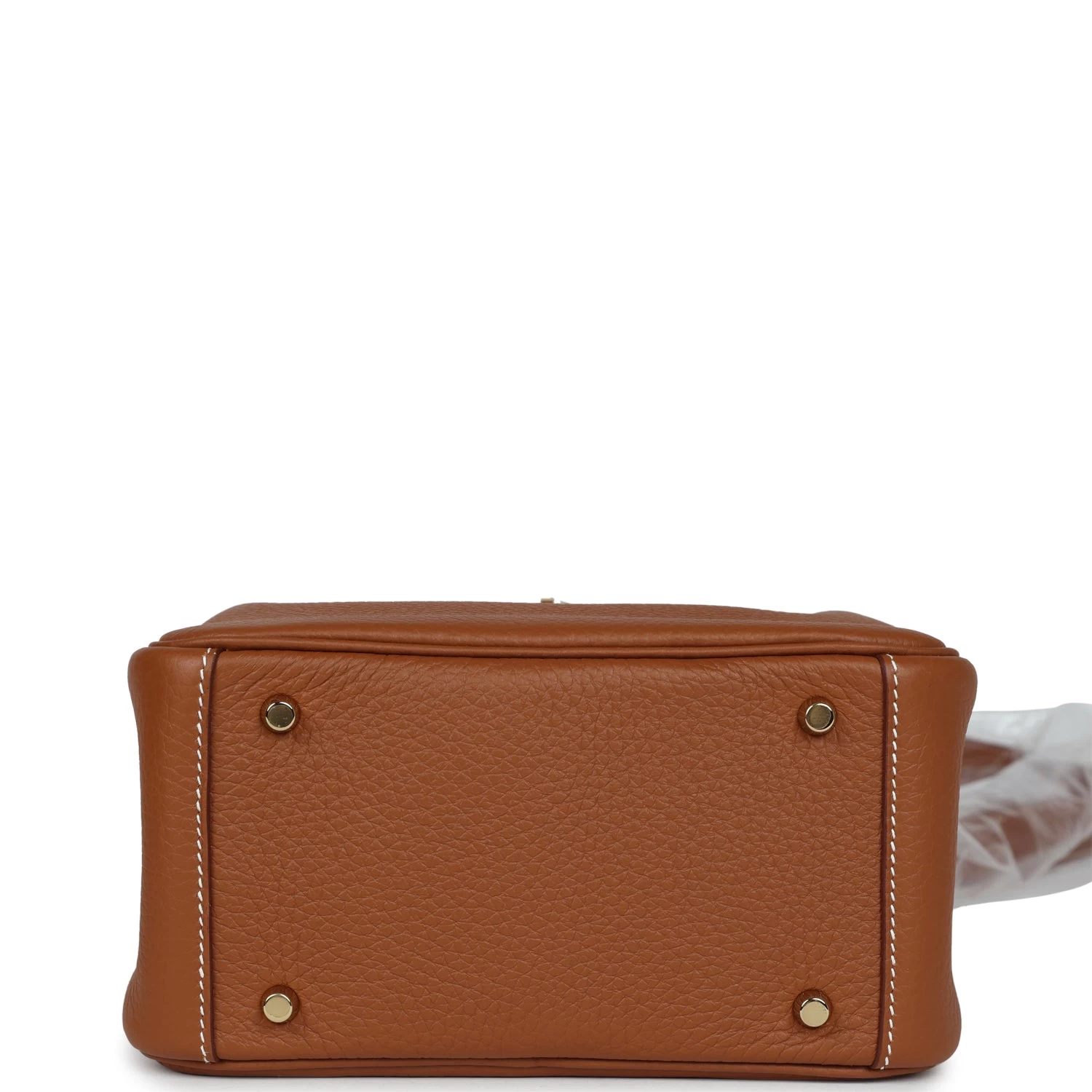 Hermès Hermes Mini Lindy Gold Clemence Gold Hardware 8 Hermès Hermes Mini Lindy Gold Clemence Gold Hardware - Image 6