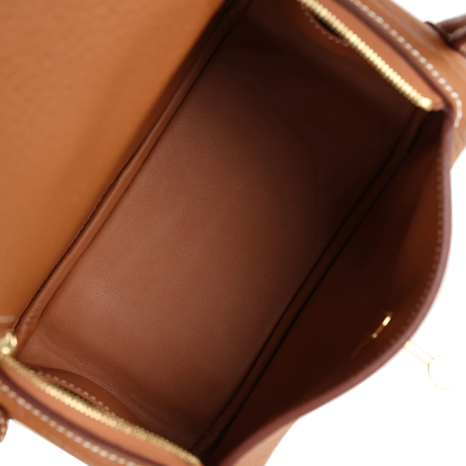 Hermès Hermes Mini Lindy Gold Clemence Gold Hardware 11 Hermès Hermes Mini Lindy Gold Clemence Gold Hardware - Image 9