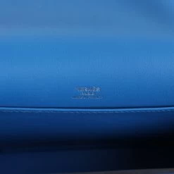 Hermès Hermes Geta Bag Bleu France Chevre Palladium Hardware -Online Bag Store H FBSLG 231227 3 14