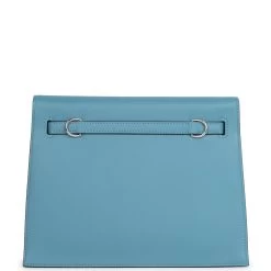 Hermès Hermes Kelly Danse Anate Blue Jean Swift Palladium Hardware 13 Hermès Hermes Kelly Danse Anate Blue Jean Swift Palladium Hardware -Online Bag Store H FBSLG 231227 4 02